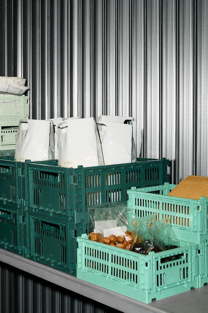 HAY cutie de depozitare Colour Crate L / 18,5 x 34,5 x 53 cm AB634A603AE77 verde AA00