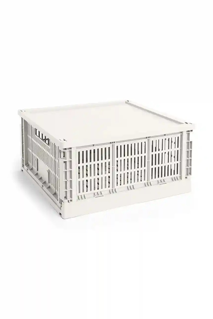 Veko krabice HAY Colour Crate 43 x 43 cm AE759F126AB90 biela AA00