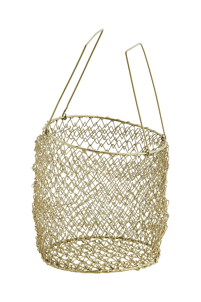 Úložný kôš Madam Stoltz 15 x 27 cm 29899AB žltá AA00