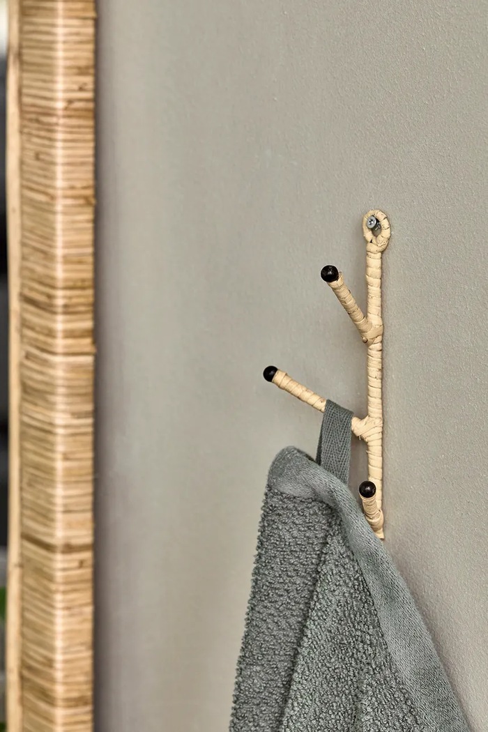 Κρεμάστρα τοίχου House Doctor HDBranch 20 x 5,5 cm 267660007 μπεζ AA00