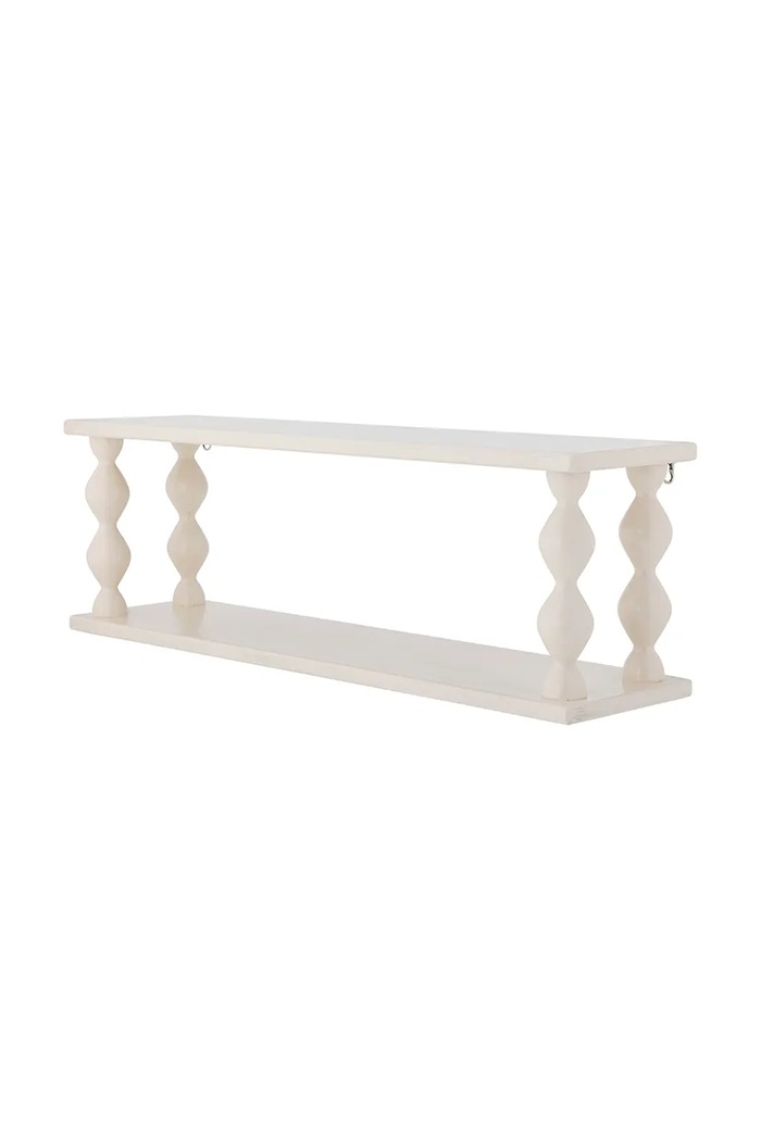 Závesná polica Bloomingville Salino 80 x 26 x 20 cm 82065155 biela AA00