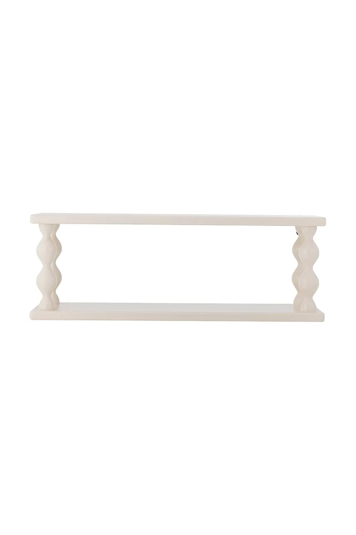 Bloomingville raft de perete Salino 60 x 21,5 x 17 cm alb 82065154