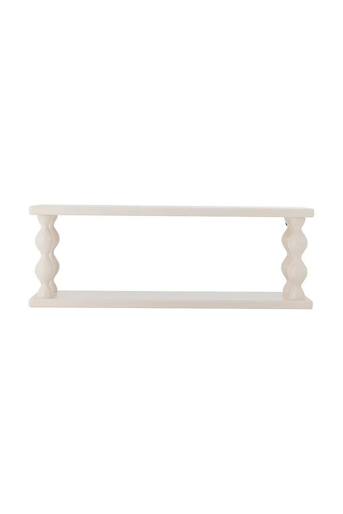Bloomingville raft de perete Salino 60 x 21,5 x 17 cm alb 82065154