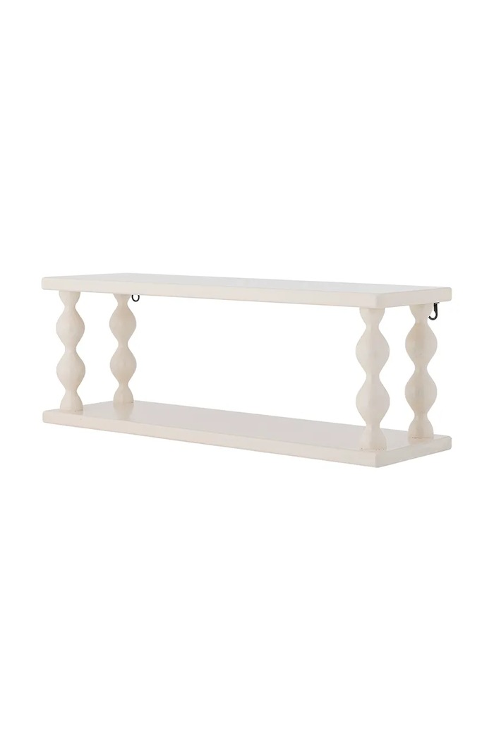 Bloomingville raft de perete Salino 60 x 21,5 x 17 cm 82065154 alb AA00