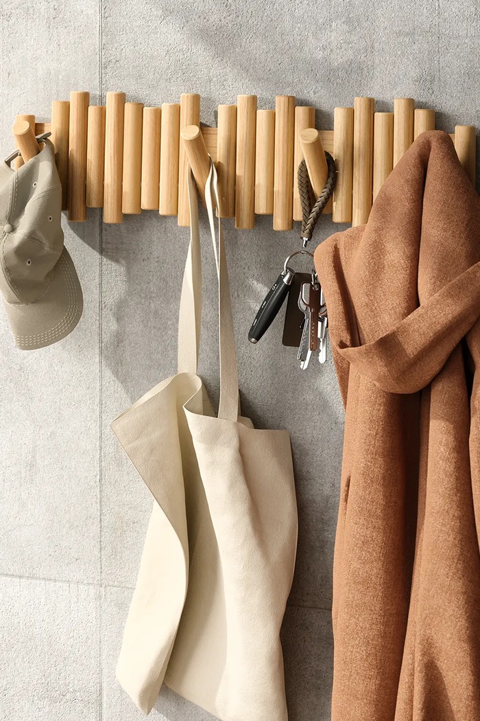 Umbra cuier de perete Picket Rail Hook 60 x 18 x 5 cm 1023554.390.CHN