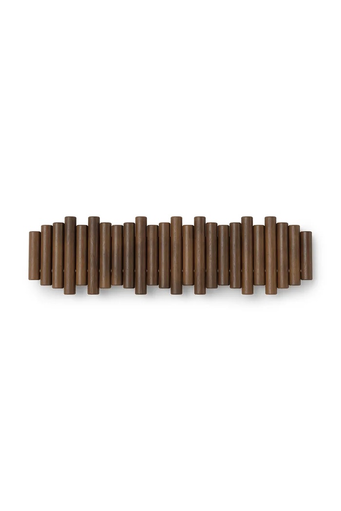 Nástenný vešiak Umbra Picket Rail Hook 61 x 4 x 17 cm hnedá 1023554.746.CHN