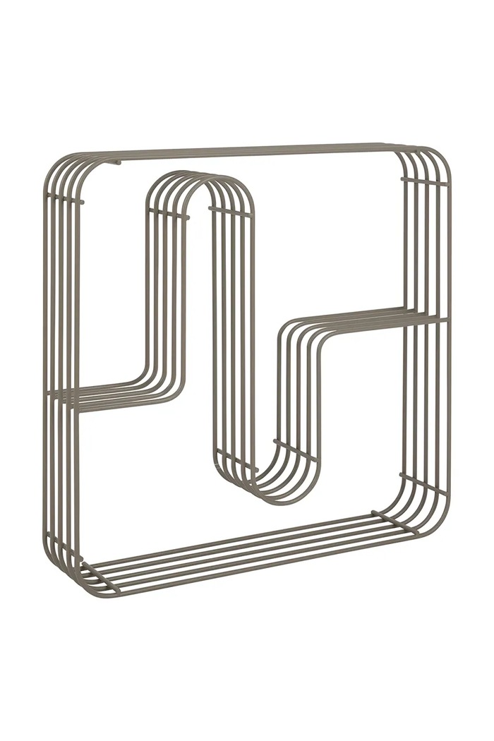 Κρεμαστό ράφι AYTM 45,5 x 8,9 x 45,5 cm μπεζ 510580044081