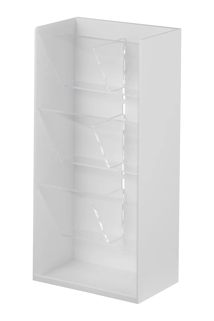 Organizér na kozmetiku Yamazaki biela 5603