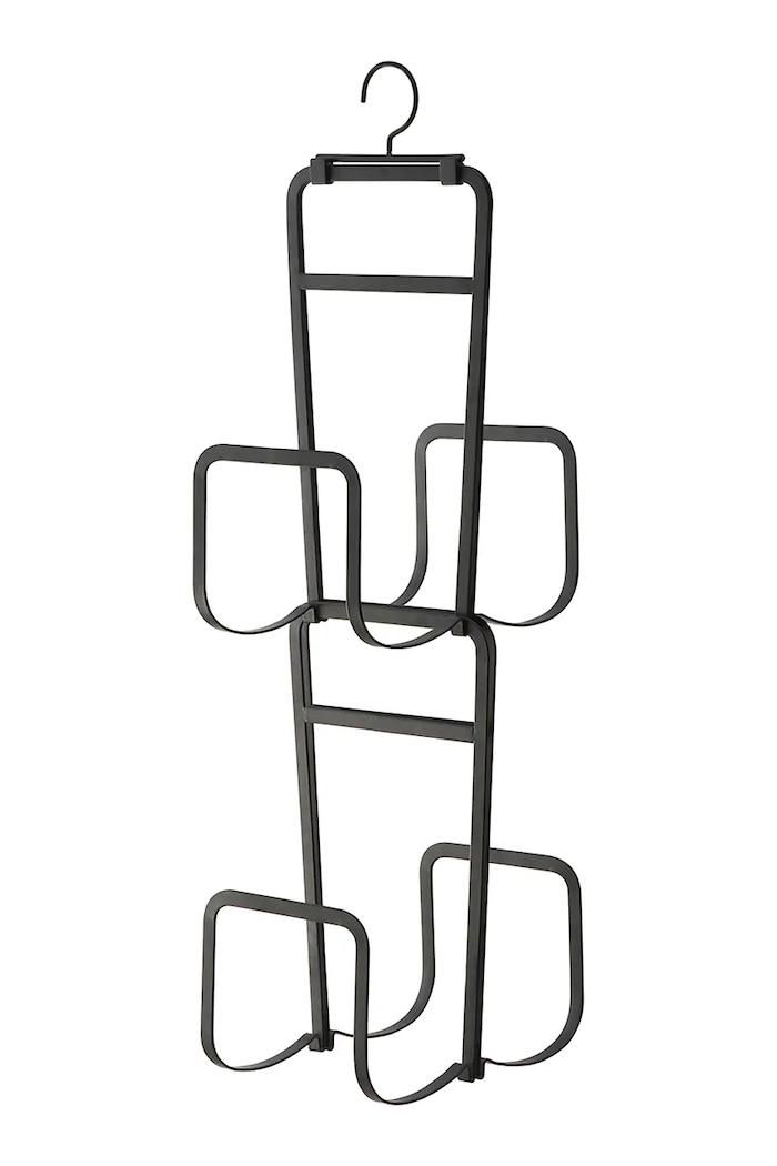 Organizator za torbice Yamazaki Chain 19 x18 x 113-137 cm 6509 črna AA00