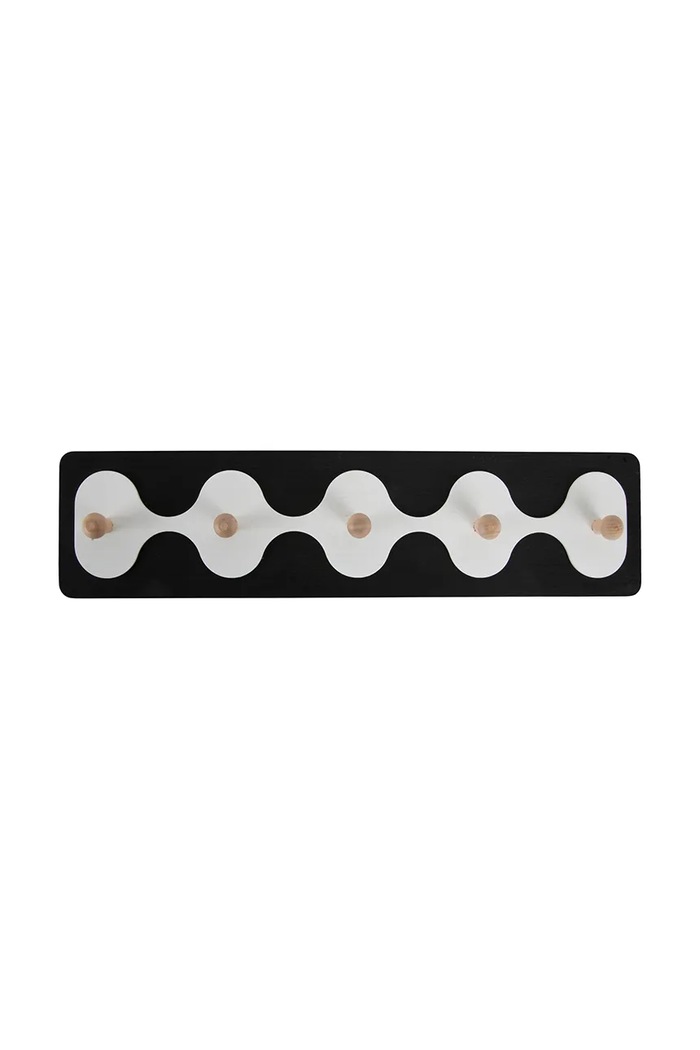 Закачалка Present Time 4,5 x 11,5 cm черен PT4360BK