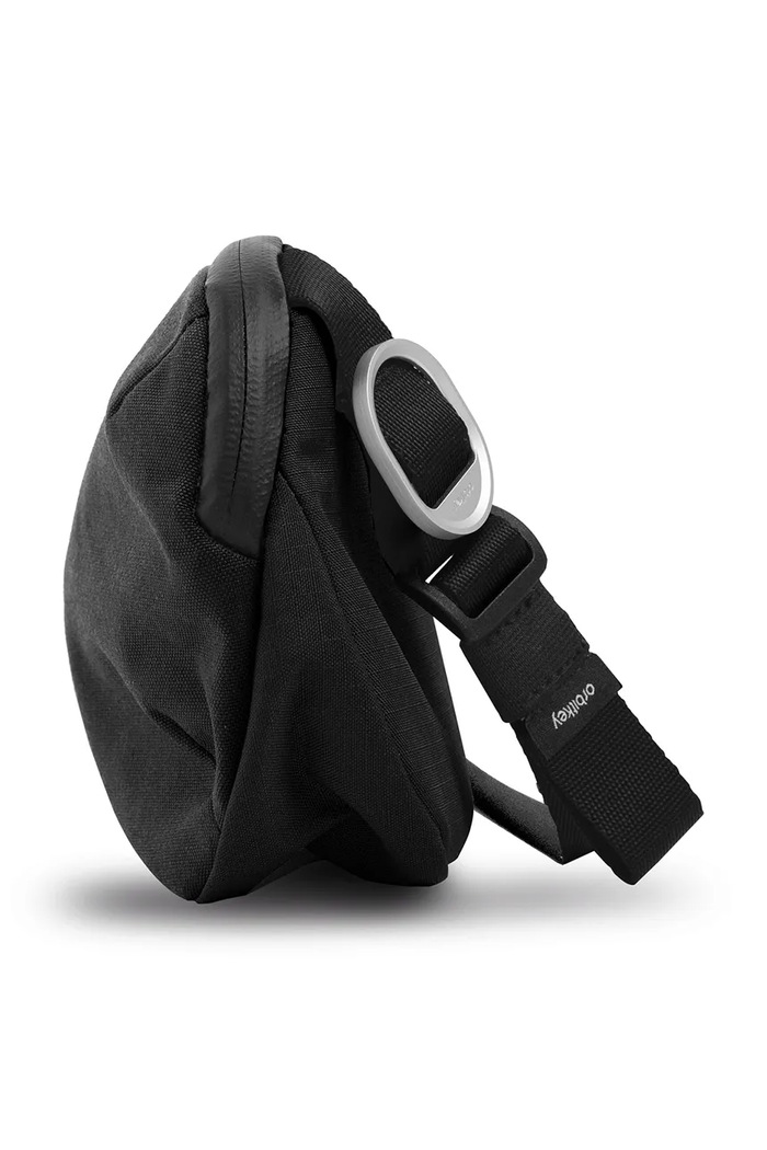 Orbitkey geantă de umăr Sling Mini 2 L BUM1.BLK.109 negru AA00