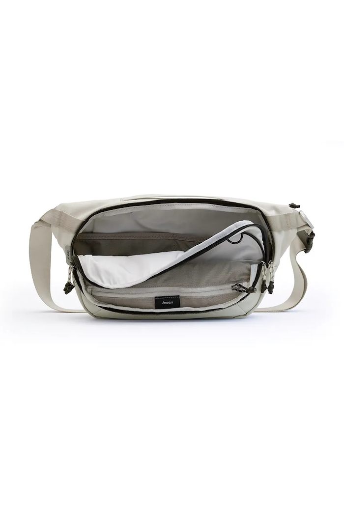 Τσάντα ώμου Orbitkey Urban Sling Plus 6 L μπεζ BUP1.STO.109