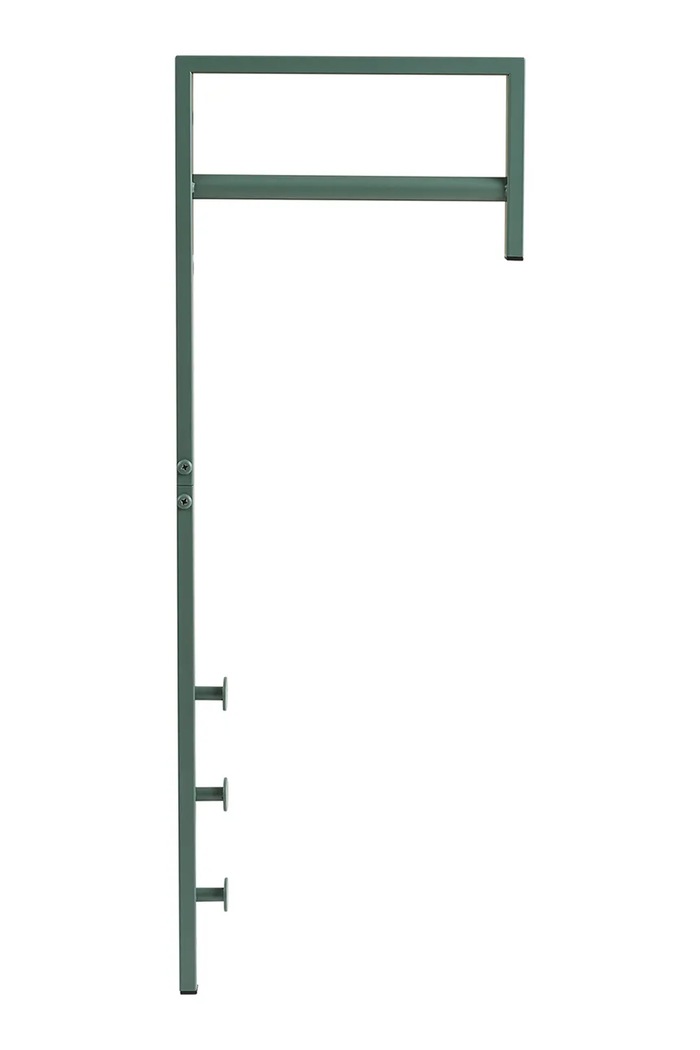 House Nordic wieszak ścienny na ubrania Trento 3 x 30 x 82 cm 4494096 turkusowy AA00