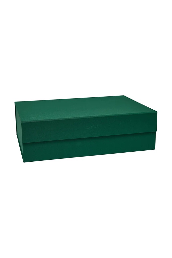 Кутия за съхранение OYOY Hako A3 зелен L301437