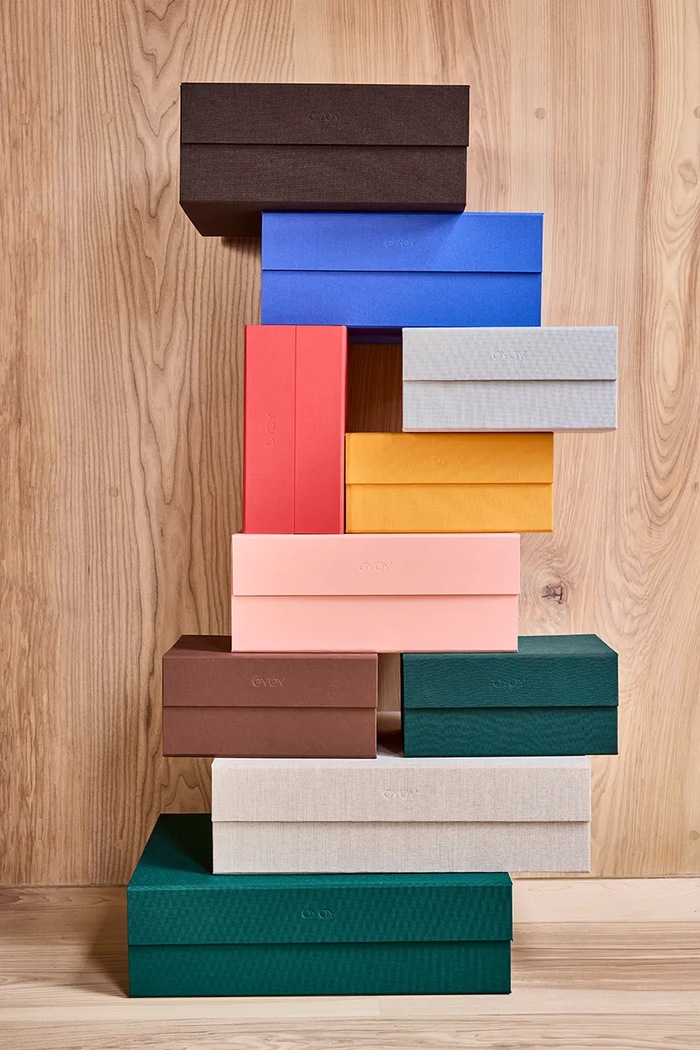 Úložný box OYOY Hako A5 L301442 oranžová AA00