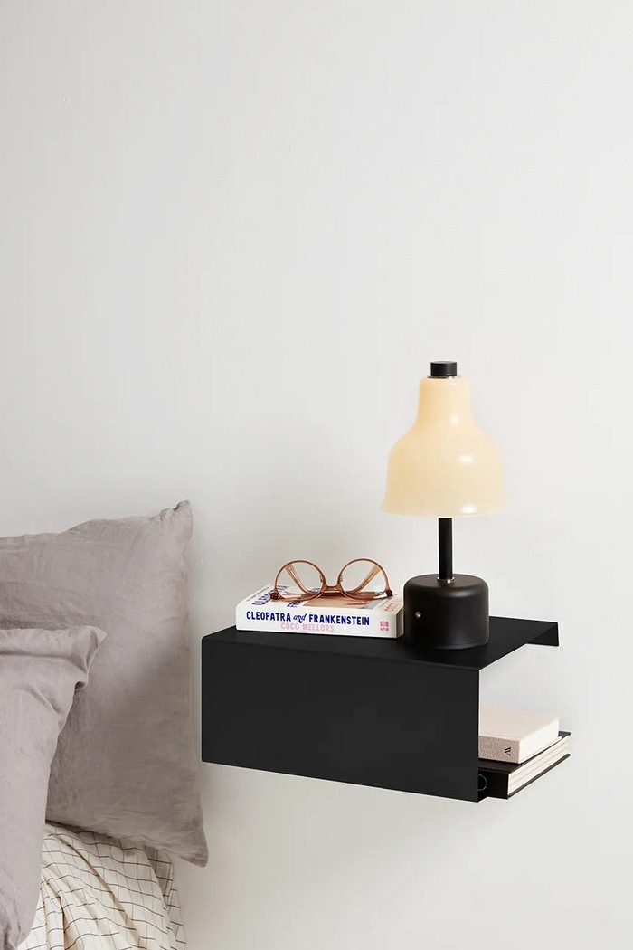 Obývacia izba a spálňa Nástenná polica ReCollector BoxShelf 35 x 25 x 15 cm 100115.RW03 čierna