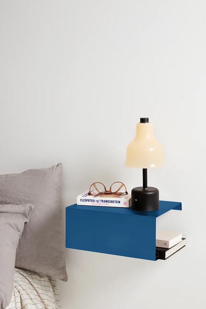 Obývacia izba a spálňa Nástenná polica ReCollector BoxShelf 35 x 25 x 15 cm 100115.RW01 modrá