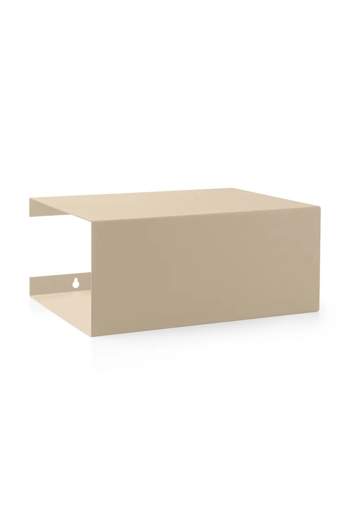 Nástenná polica ReCollector BoxShelf 35 x 25 x 15 cm béžová 100115.RW04