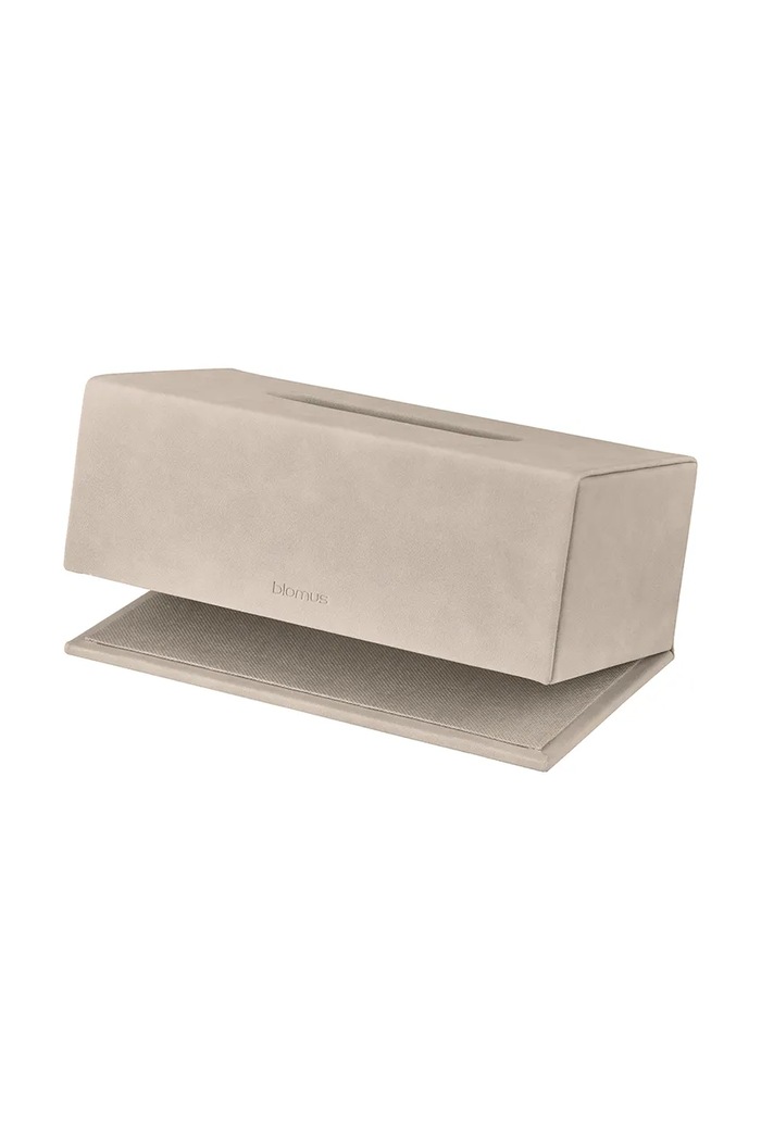 Obývací pokoj a ložnice Nádoba na kapesníčky Blomus Sahla 25 x 13 x 9,5 cm B68314 béžová