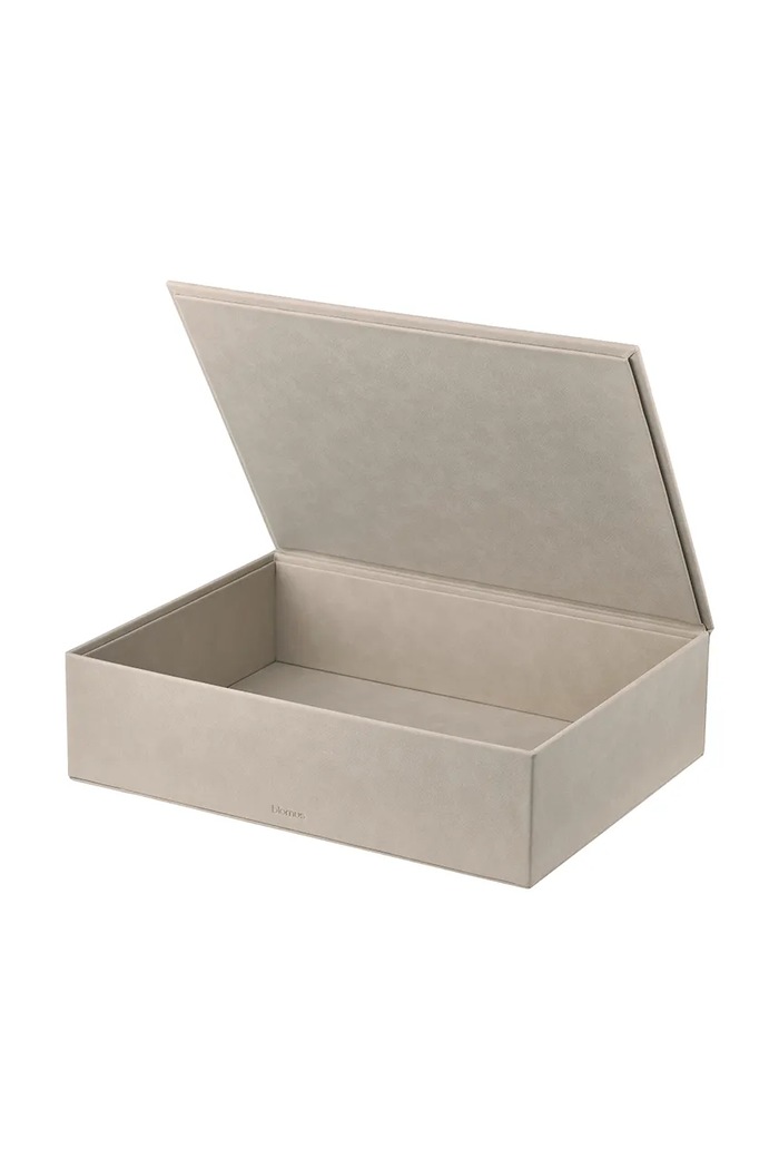 Sada úložných krabíc Blomus Sahla 5 × 25 × 7 / 40 × 30 × 11 cm 2-pak béžová B68326