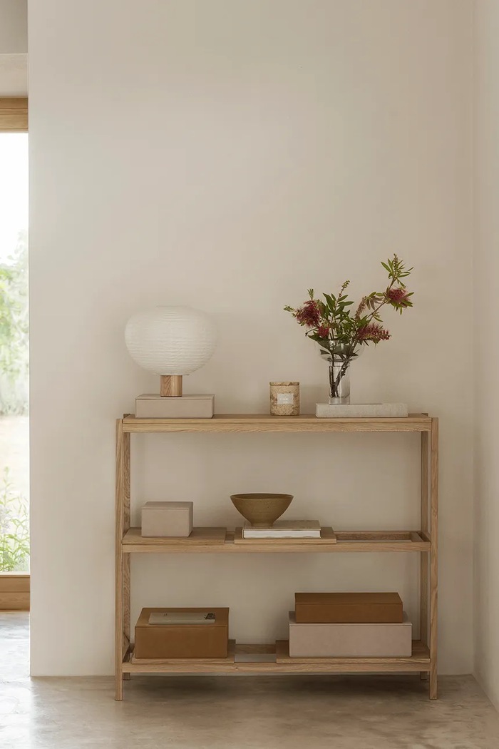 Sada úložných krabíc Blomus Sahla 35 × 25 × 7 / 40 × 30 × 11 cm 2-pak B68327 hnedá