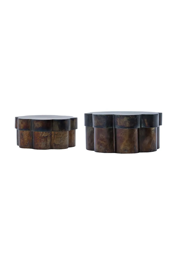 House Nordic container de depozitare HDFloda 5 x 11 cm 2-pack maro 203661301