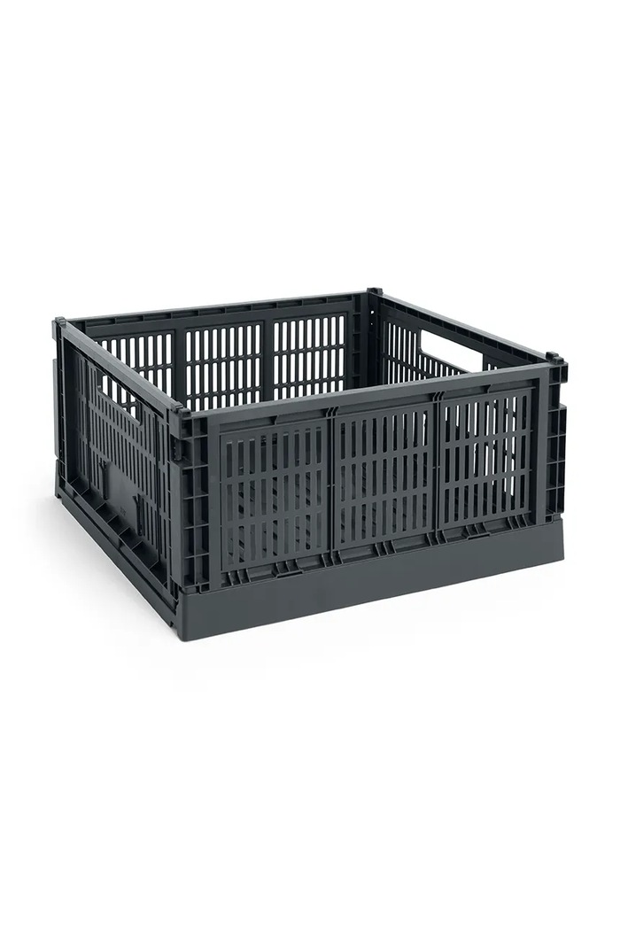 HAY tároló Colour Crate S / 10,5 x 17 x 26,5 cm fekete AB634.F126.AC37