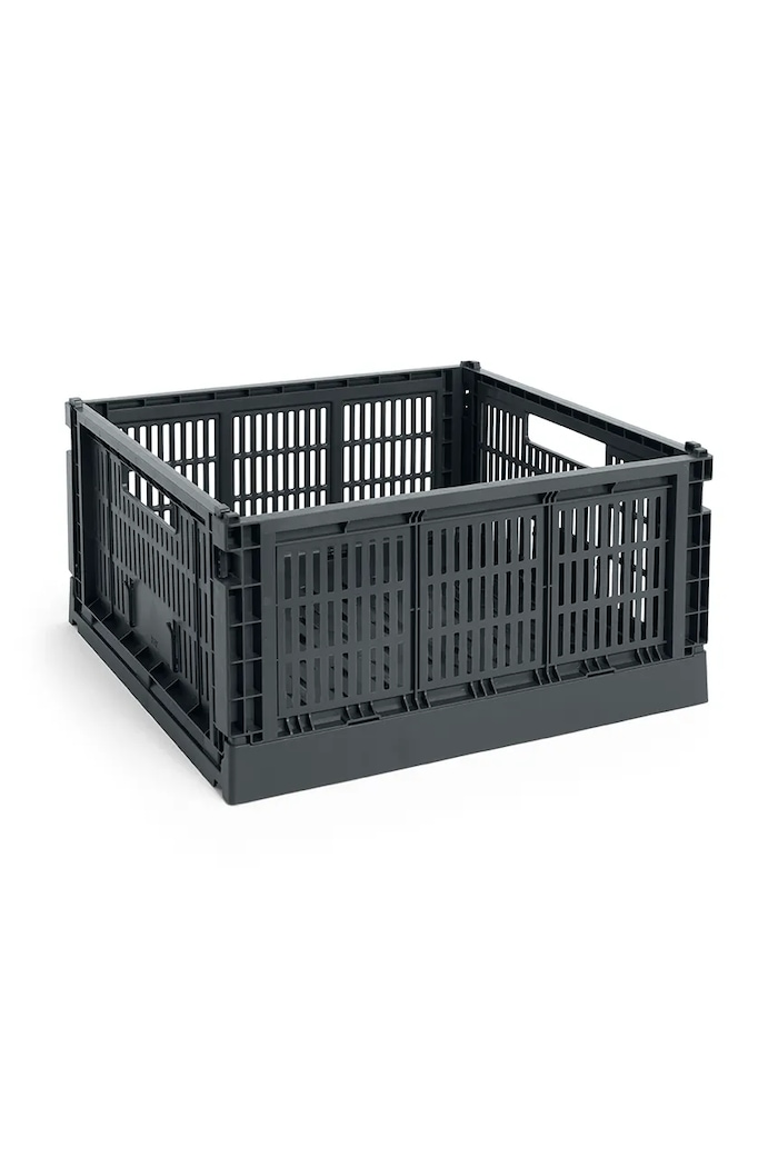 HAY tároló Colour Crate S / 10,5 x 17 x 26,5 cm fekete AB634.F126.AC37