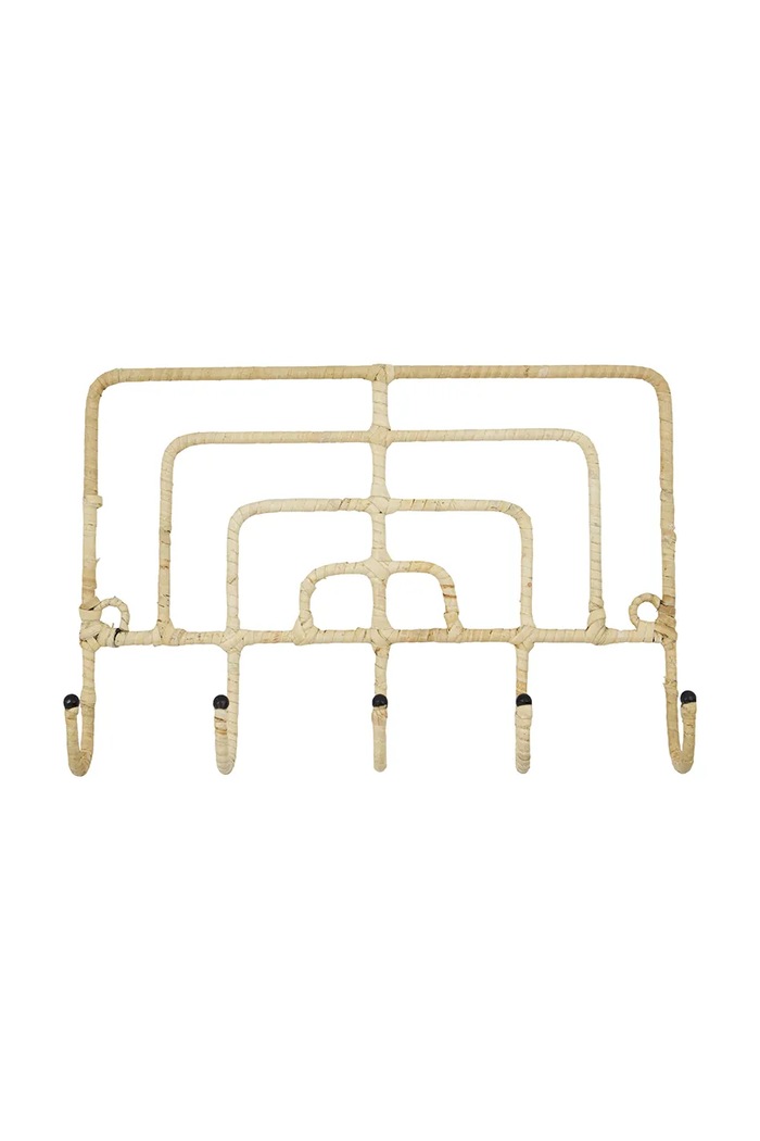 Stenski obešalnik House Doctor HDRoom 30 x 20 cm bež 267660009