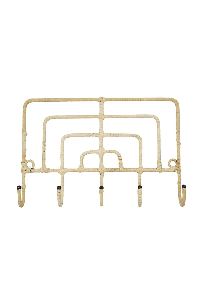 Stenski obešalnik House Doctor HDRoom 30 x 20 cm bež 267660009