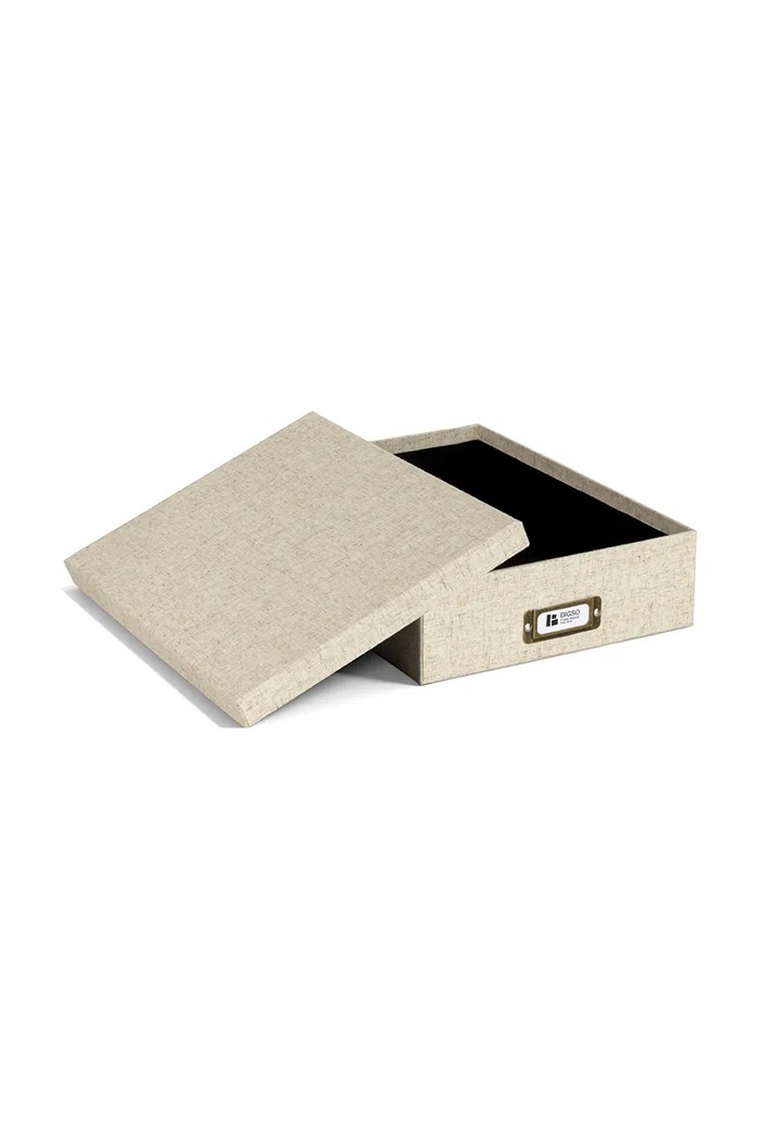 Bigso Box of Sweden cutie de depozitare Oskar A4 26 x 35 x 8,5 cm 9451N6072.99 bej AA00