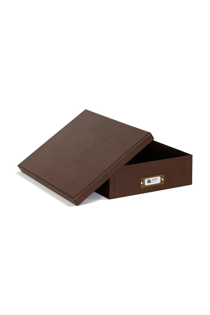 Bigso Box of Sweden cutie de depozitare Oskar A4 26 x 35 x 8,5 cm 9451R3072.99 maro AA00