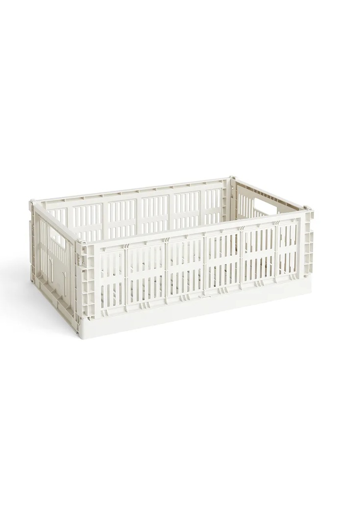 HAY cutie pentru depozitare din plastic 18,5 x 34,5 x 53 cm alb AB634.A603.AB90