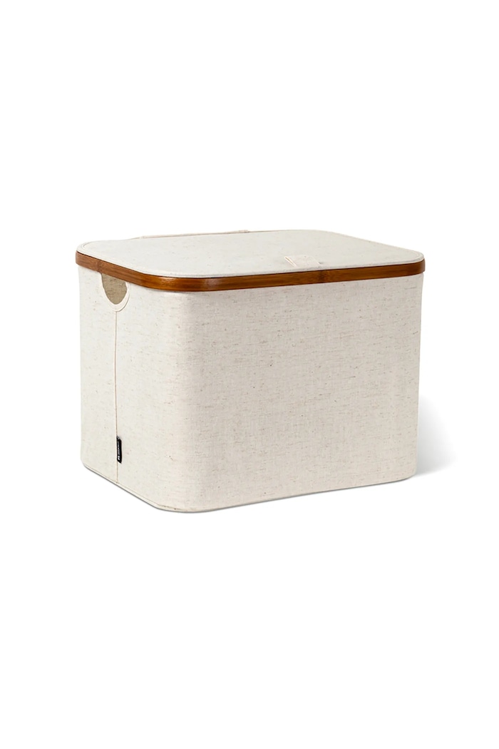 Bigso Box of Sweden pudełko do przechowywania z materiału tekstylnego 40,5 x 33 x 30 cm 6983S0601.99 beżowy AA00