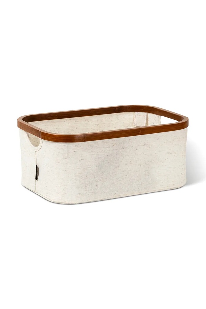 Bigso Box of Sweden kosár tároláshoz len hozzáadásával 38 x 26 x 16 cm 6984S0601.99 bézs AA00