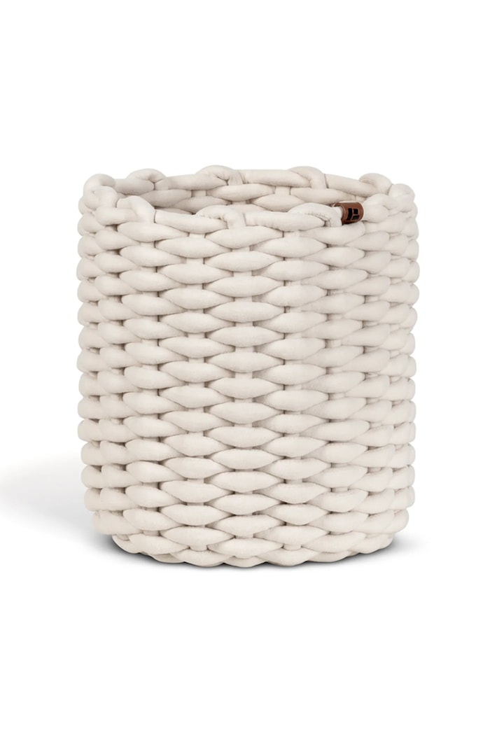 Bigso Box of Sweden kôš na skladovanie z textilného materiálu 25 x 25 cm biela 6991S0901.99