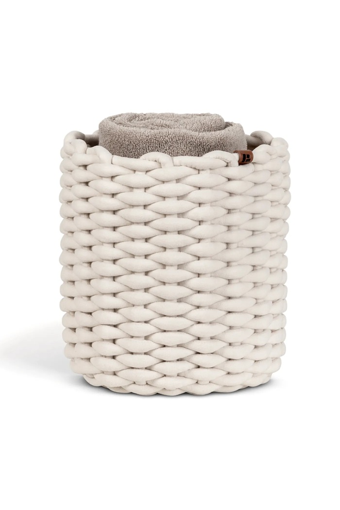 Bigso Box of Sweden kôš na skladovanie z textilného materiálu 25 x 25 cm 6991S0901.99 biela AA00