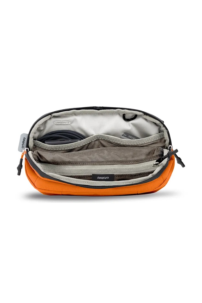 Orbitkey torba za čez ramo iz tekstilnega materiala BUM1.TER.109 oranžna AA00