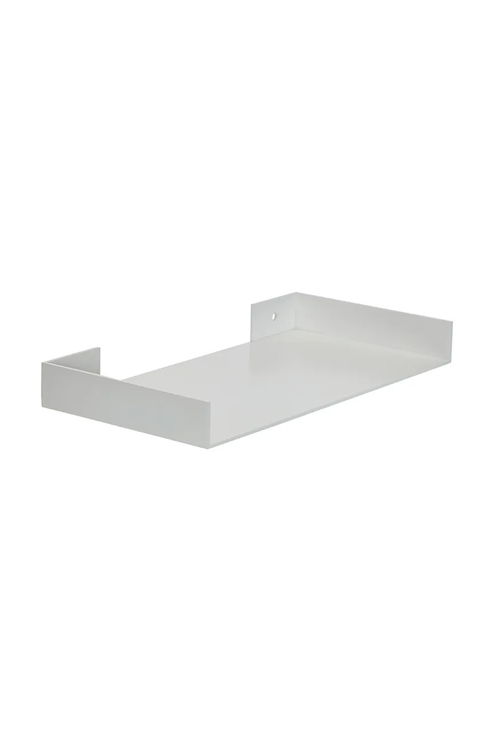Hübsch raft de perete din metal 30 x 15 x 3 cm 992109 gri AA00