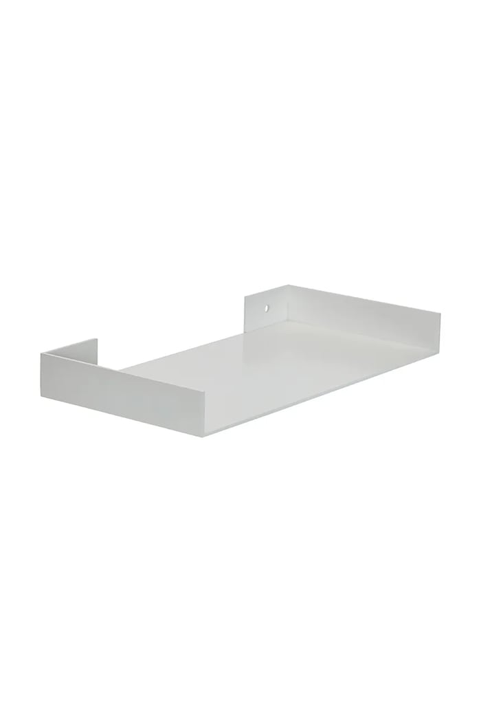 Hübsch raft de perete din metal 30 x 15 x 3 cm 992109 gri AA00