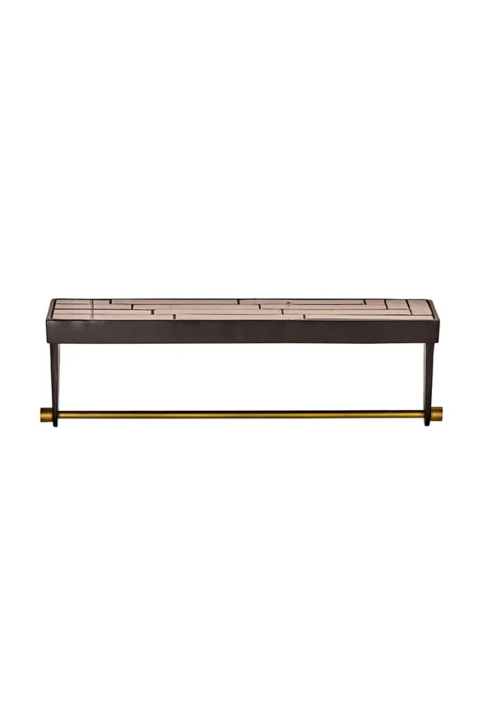 House Doctor raft de perete din lut 45 x 11 x 14 cm multicolor 266140076