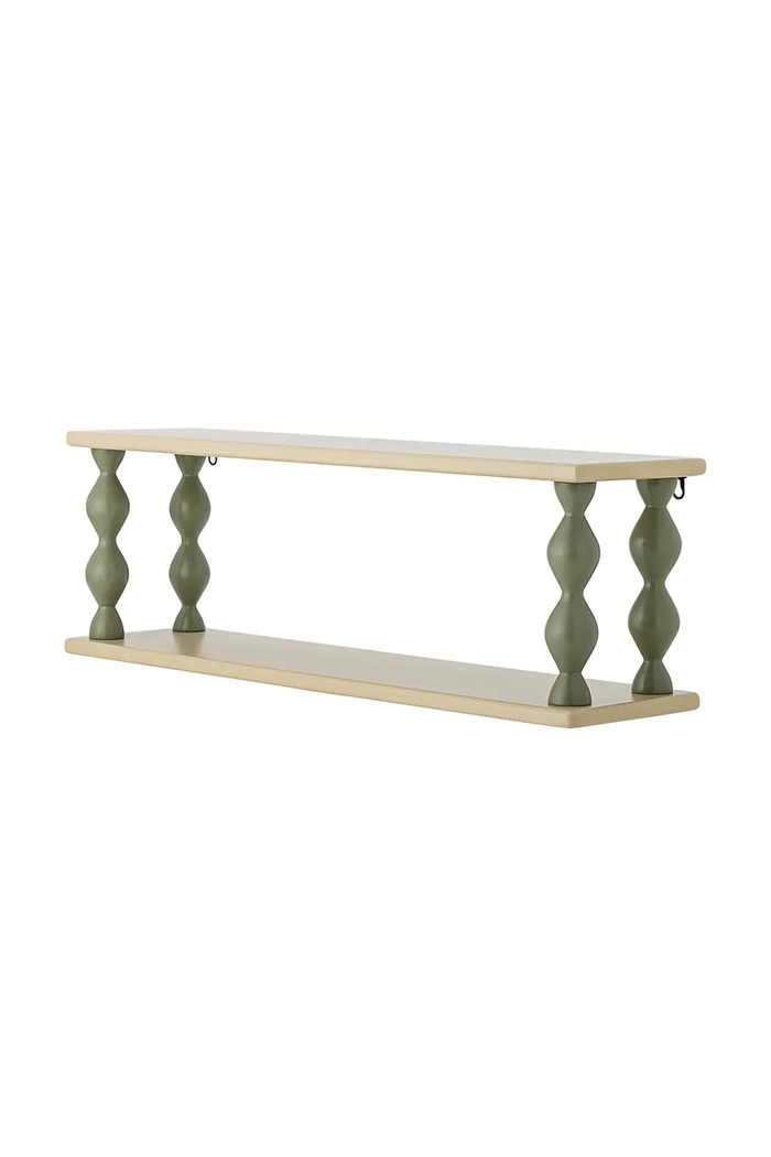 Bloomingville Półka wisząca z płyty MDF 80 x 26 x 20 cm 82063679 multicolor AA00