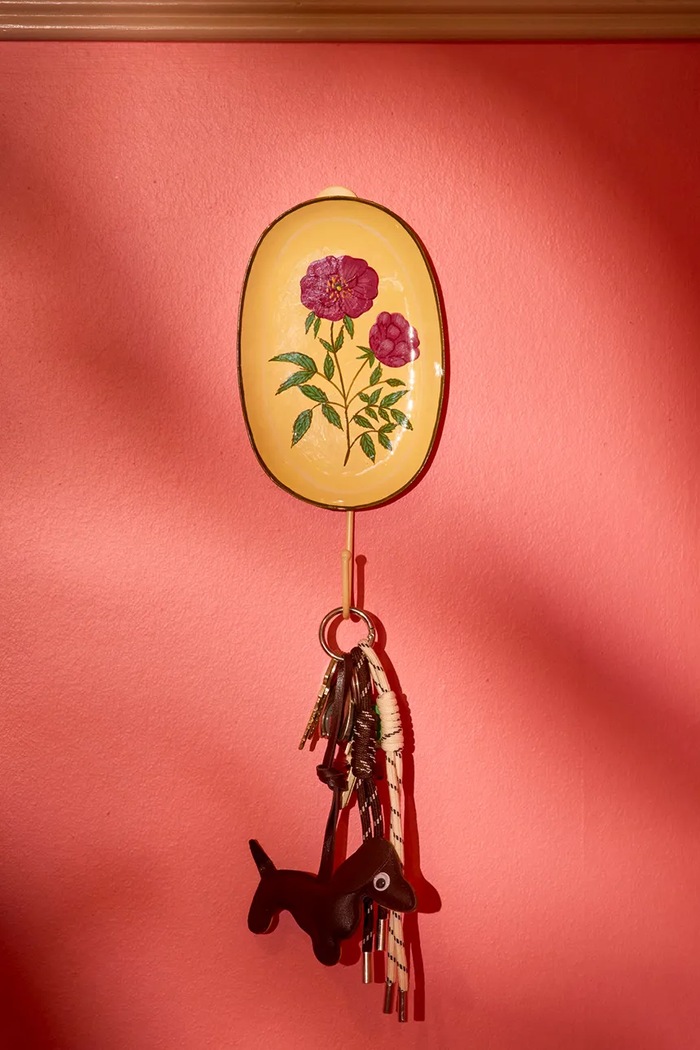 Rice wieszak ścienny z metalu 25 x 12 cm HOOK.FLOW multicolor AA00