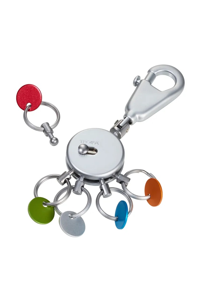 Troika brelok na klucze z metalu 10 x 3 cm TRKYR61.MC multicolor AA00