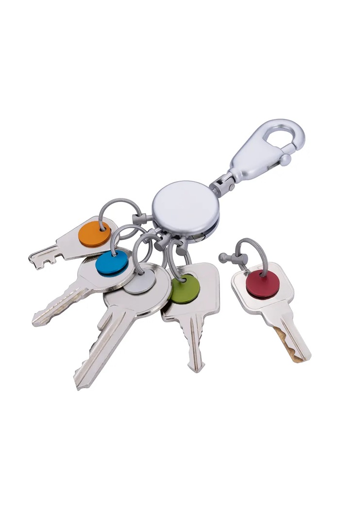 Salon i sypialnia Troika brelok na klucze z metalu 10 x 3 cm TRKYR61.MC multicolor