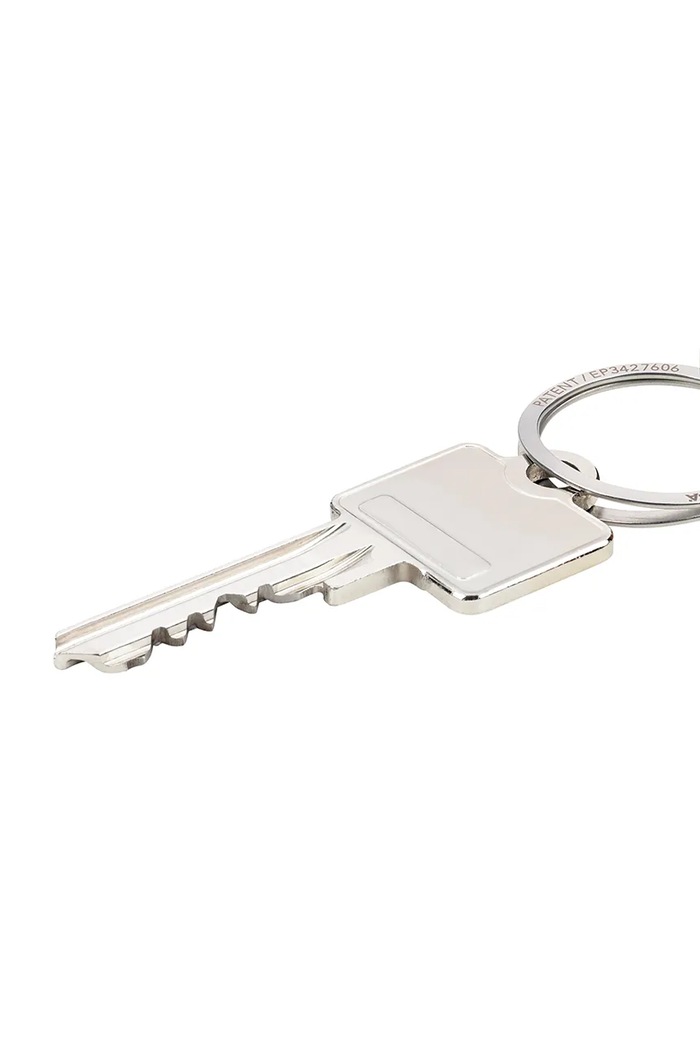 Troika brelok na klucze z aluminium 10 x 3 cm szary TRKYP20.SI