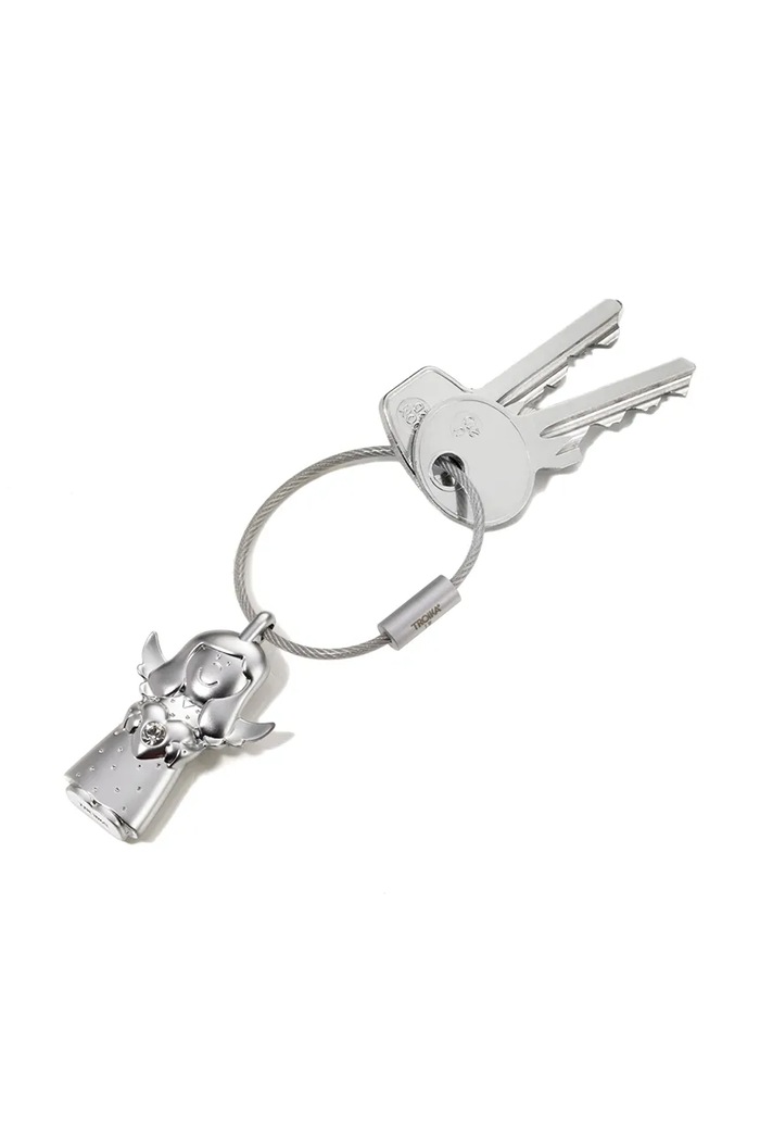 Troika brelok na klucze z metalu 5 x 3 cm TRKYC35.MA szary AA00