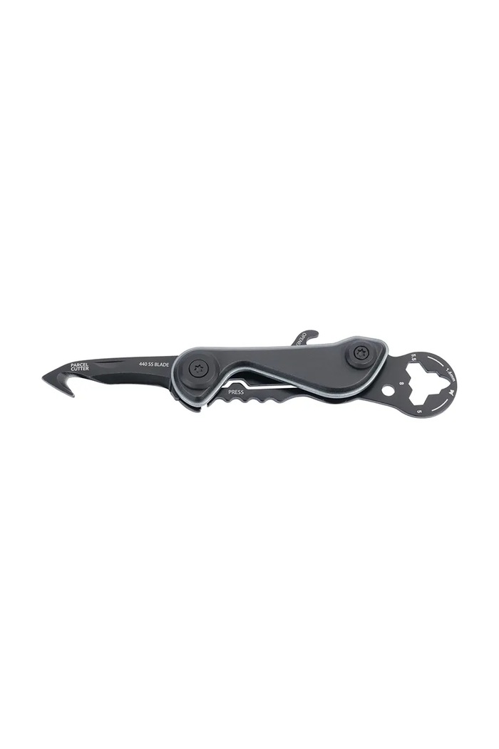 Troika brelok na klucze z metalu 11 x 4,4 cm czarny TRKTL30.TI