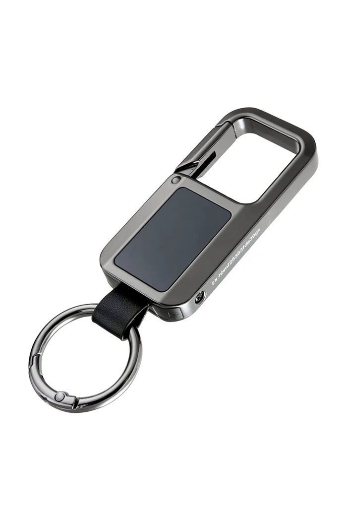 Troika brelok na klucze z metalu 9,8 x 3 cm szary TRKR26.13.GM