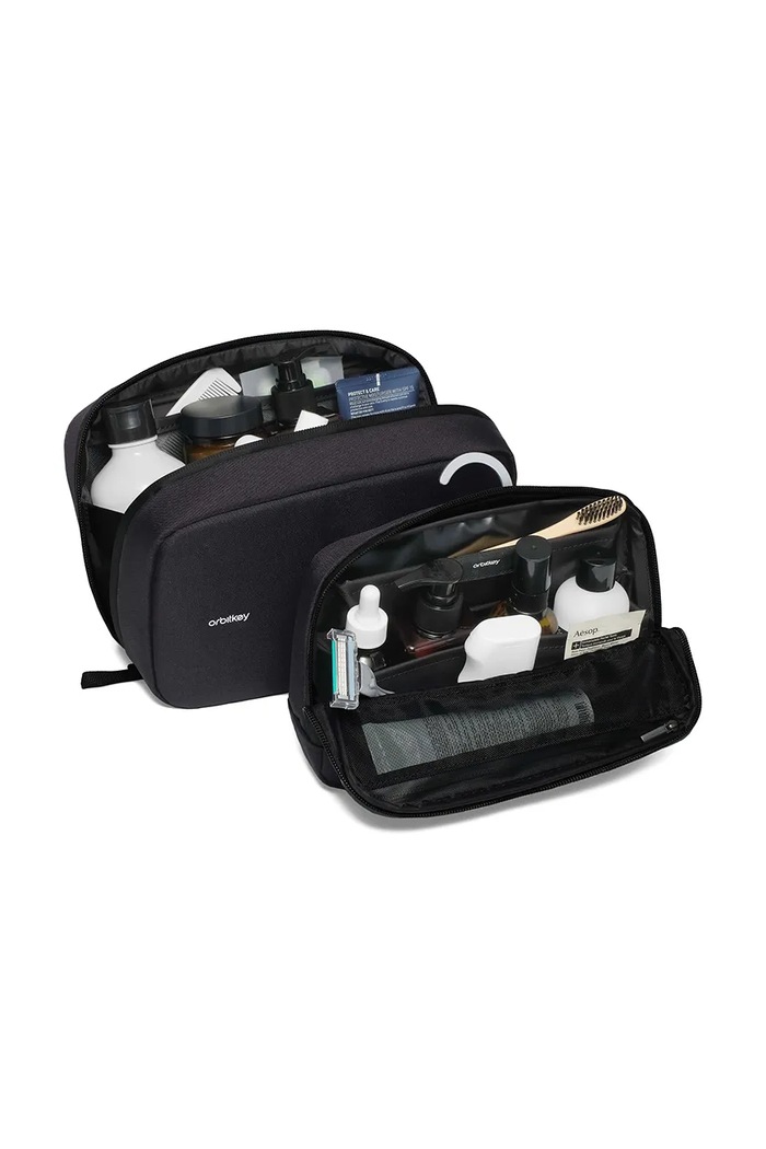 Orbitkey organizer z tworzywa sztucznego 24 x 16,5 x 8 cm TT21.BLK.109 czarny AA00